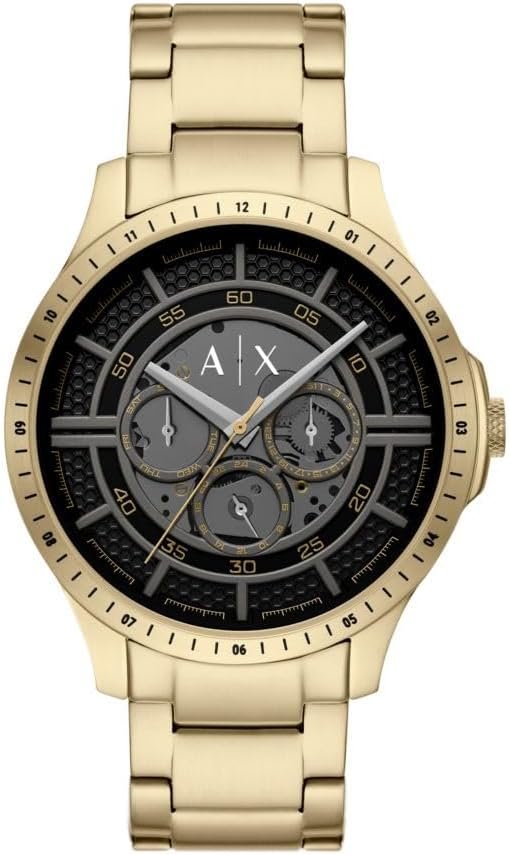 A|X Armani Exchange Chronograph Watch for Men; Men's Watch with Leather, Stainless Steel or Silicone Band