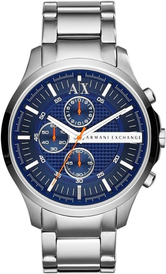 A|X Armani Exchange Chronograph Watch for Men; Men's Watch with Leather, Stainless Steel or Silicone Band