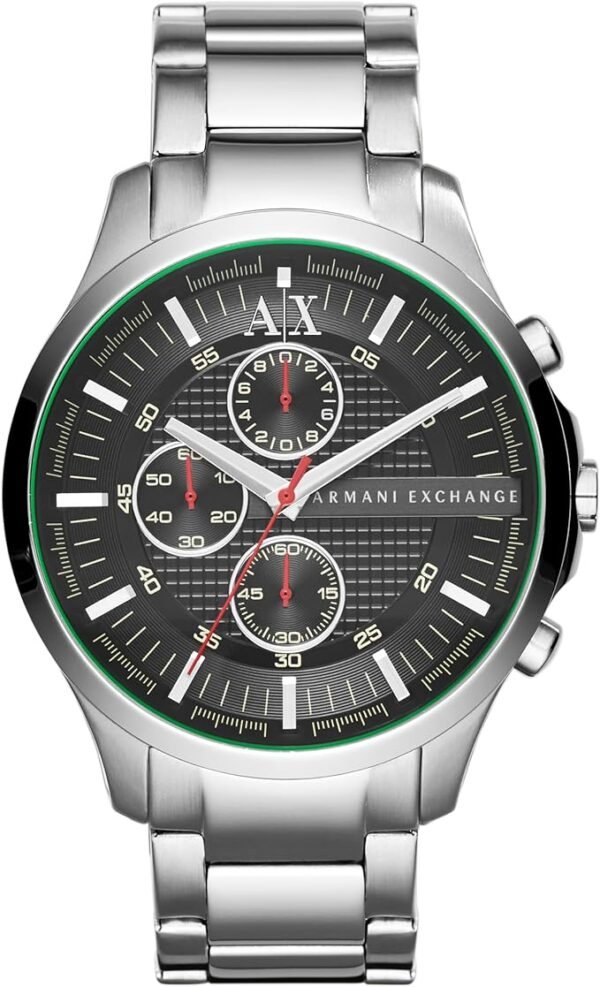 A|X Armani Exchange Chronograph Watch for Men; Men's Watch with Leather, Stainless Steel or Silicone Band