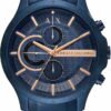 A|X Armani Exchange Chronograph Watch for Men; Men's Watch with Leather, Stainless Steel or Silicone Band