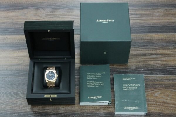 Audemars Piguet Royal Oak 41Mm Blue Dial Stainless Steel Bracelet Men'S Watch