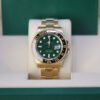 Rolex Gmt-Master Ii 18K Yellow Gold Green Dial 40Mm 116718