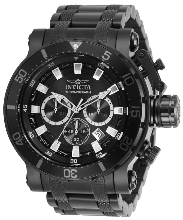 Invicta Coalition Forces Night Hawk Men's Watch - 52mm, Black