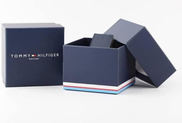 Tommy Hilfiger Men's Chronograph Watch - Racing-Inspired, Sporty Design - Silicone Strap - 5 ATM Water Resistance - Bold and Stylish Timepiece