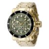Invicta Coalition Forces Night Hawk Men's Watch - 52mm, Gold