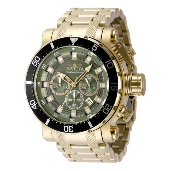 Invicta Coalition Forces Night Hawk Men's Watch - 52mm, Gold