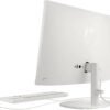 HP 2025 New 22 Inch All-in-One Desktop Computer • 12GB RAM • 256GB PCIe SSD • Intel CPU • Ultra-Quiet Design • Microsoft Office Trial • Wi-Fi 6 • White KB & Mouse • WOWPC Recovery USB • Windows 11