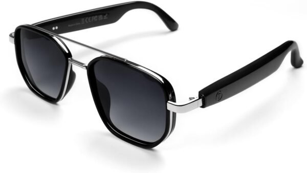 Smart glasses，Bluetooth headphone Sunglasses Aviator Stylish Wireless Fashion Glasses for Working&Outdoor