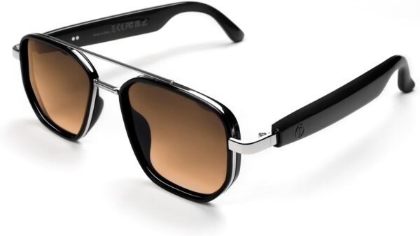 Smart glasses，Bluetooth headphone Sunglasses Aviator Stylish Wireless Fashion Glasses for Working&Outdoor