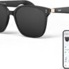 AI Sunglasses, AI Real-time Translation with 147 Languages, Smart Nylon Polarized Sunglasses，Bluetooth Glasses for Women and Men with Speaker, Music Glasses, 11H Battery Life, Voice Control