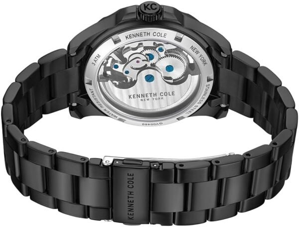Kenneth Cole New York Luxury Watch for Men, Automatic Movement, Water Resistant, Sophisticated executive watch