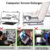 Laptop Screen Magnifier Computer Screen Magnifier Foldable Laptop Screen magnifyingnifier Suitable for Seniors Reading Close Work and See a Movie