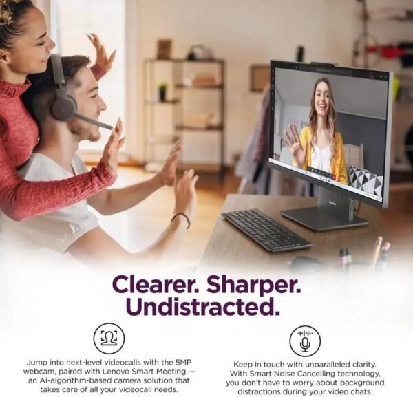 611eiSgI8GL._AC_SL1000_ Lenovo ThinkCentre AIO 24" FHD IPS All-in-One Computer, 13th Gen Intel Processor up to 4.4 GHz, 16GB DDR5 RAM, 512GB PCIe SSD, Wi-Fi 6, USB-C, HDMI in&Out, KB&Mouse, Windows 11 Pro