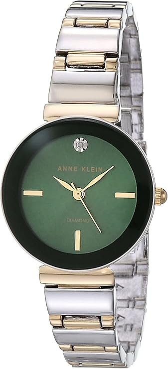 Anne Klein Women's Genuine Diamond Dial Bracelet Watch