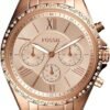 Fossil Women's Modern Courier Stainless Steel Chronograph Dress Quartz Watch