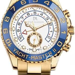 Chronograph Watch Men Rotatable Bezel Sapphire Glass Stainless Steel Band, Sport Automatic Movement, Wrist Watch 44 MM