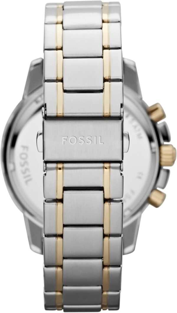 Fossil Men's Dean Quartz Stainless Steel Chronograph Watch