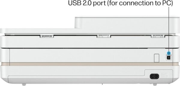 HP Envy 6555e Wireless All-in-One Color Inkjet Printer, Print, scan, Copy, Duplex Printing Best-for-Home, 3 month Instant Ink trial included