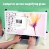 Laptop Screen Magnifier Computer Screen Magnifier Foldable Laptop Screen magnifyingnifier Suitable for Seniors Reading Close Work and See a Movie