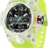 Men's Colorful Watches Sports Outdoor 55mm Large Face Camouflage 50M Waterproof Military Wrist Watch Tactical Date Multi Function LED Alarm Rugged Wristwatch for Training Hiking Adventure