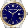Roberto Marino Men’s Luxury Watch – Gold Stainless Steel, Japanese Quartz, Blue Dial, 3 ATM Water Resistant
