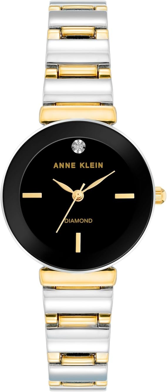 Anne Klein Women's Genuine Diamond Dial Bracelet Watch