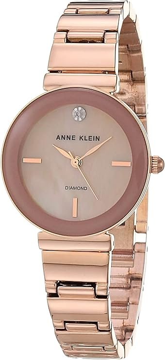 Anne Klein Women's Genuine Diamond Dial Bracelet Watch