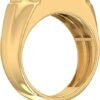 1 Carat Men's Diamond Wedding Band Ring in 14K Gold (I1-I2 Clarity)