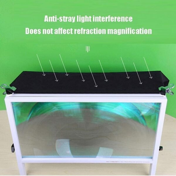 Laptop Screen Magnifier Computer Screen Magnifier Foldable Laptop Screen magnifyingnifier Suitable for Seniors Reading Close Work and See a Movie