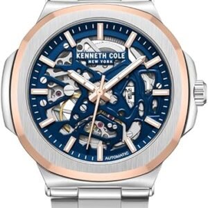 Kenneth Cole New York Luxury Watch for Men, Automatic Movement, Water Resistant, Sophisticated & Sleek Design