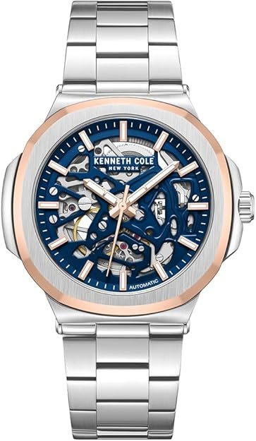 Kenneth Cole New York Luxury Watch for Men, Automatic Movement, Water Resistant, Sophisticated & Sleek Design