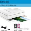 HP Envy 6555e Wireless All-in-One Color Inkjet Printer, Print, scan, Copy, Duplex Printing Best-for-Home, 3 month Instant Ink trial included