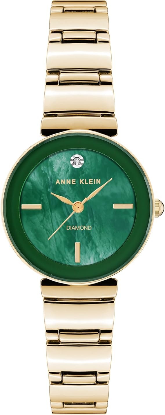Anne Klein Women's Genuine Diamond Dial Bracelet Watch