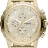 Fossil Men's Dean Quartz Stainless Steel Chronograph Watch
