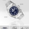 717wI7-Z30L._AC_SY741_ Invicta 40mm Men's Pro Diver Blue Dial Silver Tone Stainless Steel Watch