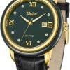 Diella Luxury Watches for Men and Women with Japanese Quartz Movement,Date Luminous, Waterproof