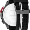 Tommy Hilfiger Men's Chronograph Watch - Racing-Inspired, Sporty Design - Silicone Strap - 5 ATM Water Resistance - Bold and Stylish Timepiece