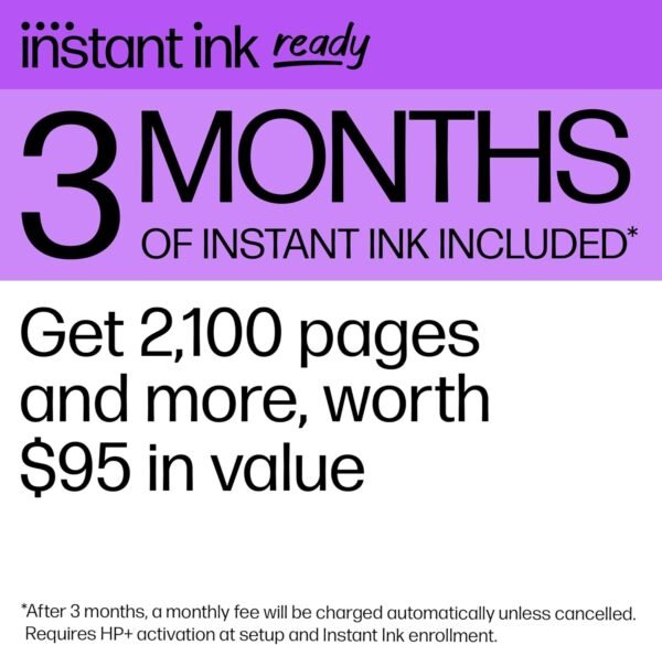 HP OfficeJet Pro 9135e All-in-One Printer, Color, Printer-for-Small Medium Business, Print, Copy, scan, fax, wireless. 3 month Instant Ink trial included ; Two-Sided Printing; Two-Side