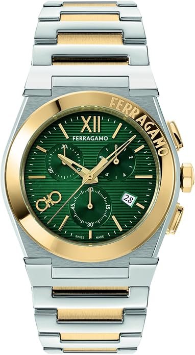 Salvatore Ferragamo Vega Collection Luxury Mens Watch Timepiece
