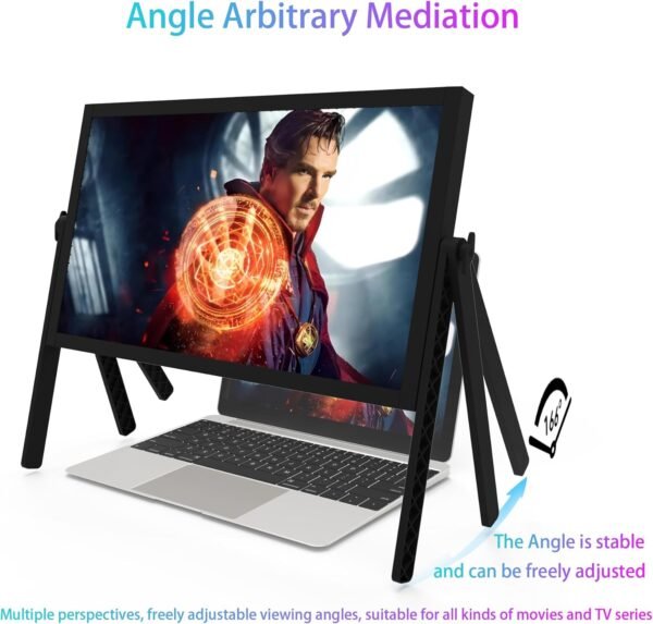 71QMS7bIIdL._AC_SL1500_ 21" Screen Magnifier, Laptop Computer Screen Magnifier Expanders with Bracket Magnifiers Ultra-Clear Projector Screen Magnifying Portable Amplifier Desktop for Seniors Reading