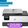 HP OfficeJet Pro 8139e Wireless All-in-One Color Inkjet Printer, Print, scan, Copy, fax, ADF, Duplex Printing Best-for-Home Office, 1 Year Instant Ink Trial Included