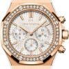 Men's Watches DA Royalty Rose Gold Luxury Watch Chronograph 316 Stainless Steel, White Dial, Japanese Movement AP Style
