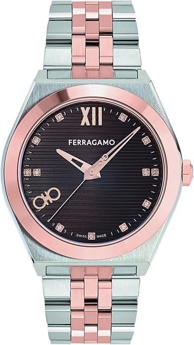 Salvatore Ferragamo Vega Collection Luxury Mens Watch Timepiece