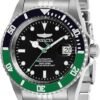 71bft-B51fL._AC_SY741_ Invicta Men's Pro Diver Automatic Watch with Stainless Steel Band, Silver