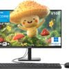 Lenovo 24" All-in-One Desktop Computer for Home Office, Intel 4-Core Processor (Beat i3-1110G4), FHD Display, 16GB DDR4 RAM, 512GB PCIe SSD, WiFi 6, Bluetooth, Business AIO, Windows 11 Pro, Vent-Hear