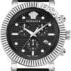 Versace V-Chrono Classic Collection Luxury Mens Watch Timepiece