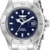 71eE8yGap7L._AC_SY741_ Invicta 40mm Men's Pro Diver Blue Dial Silver Tone Stainless Steel Watch