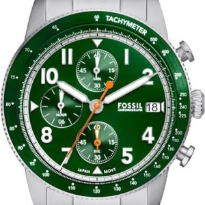 Fossil Men's Sport Tourer Quartz Stainless Steel Chronograph Watch