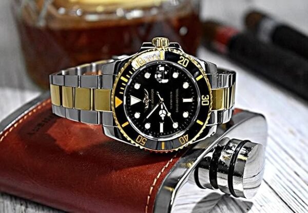 Men’s Watches Automatic NH-35 Movement, Ceramic Bezel, Sapphire Glass, Submariner Diving Watch, Water Proof, Solid Stainless Steel.
