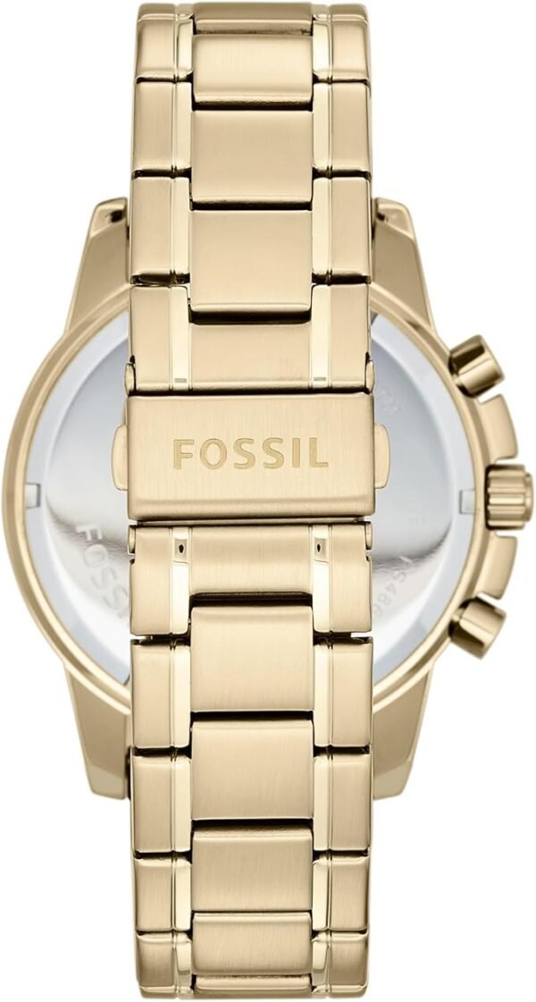 Fossil Men's Dean Quartz Stainless Steel Chronograph Watch
